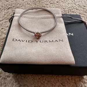 David Yurman Morganite Cable Bracelet